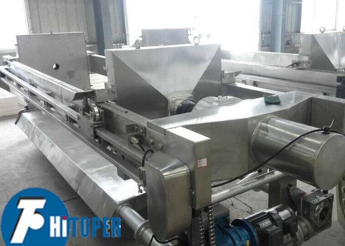 Industrial Stainless Steel Filter Press with Plate Thickness of 13 Millimeters and Chamber Volume of 4.8 Liters for Filtration