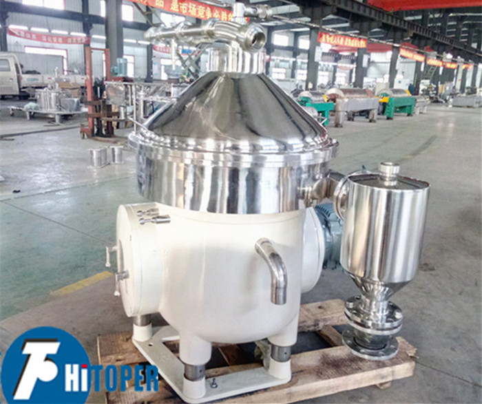 Dairy Industry Disc Bowl Centrifuge Automatic Operation Type For Milk Skimming