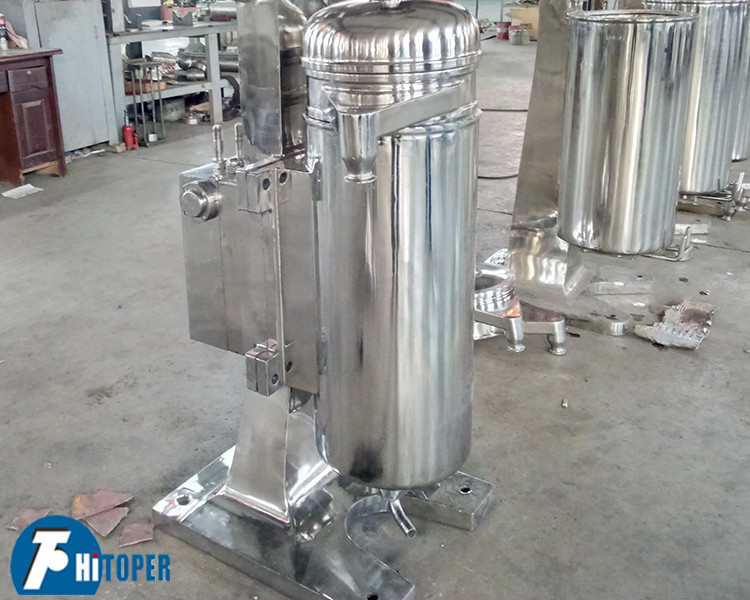 Stainless Steel Tubular Centrifuge For Virgin Coconut Oil Dehydrator System