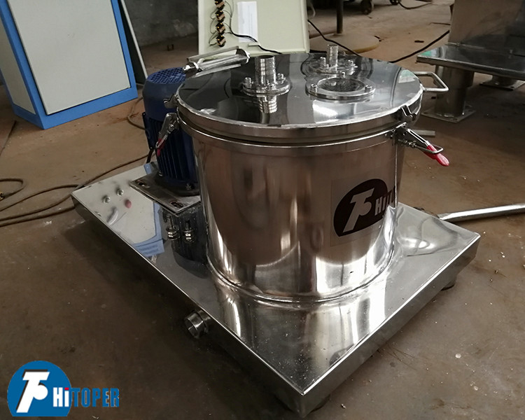 Platform Basket Centrifuge Machine Top Discharge Type For Hemp Extraction