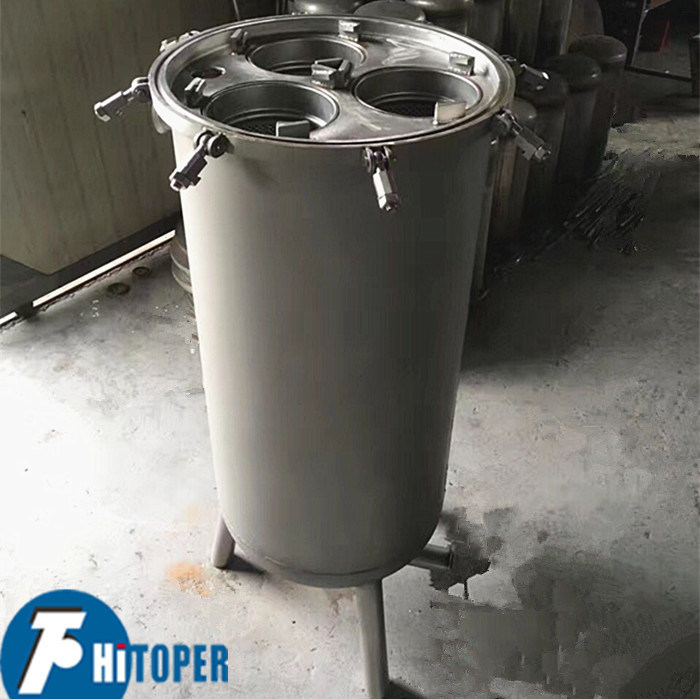 Bag Filter Housing Multi Bag System with Flexible Installation Styles and Stainless Steel Basket for and Filtration