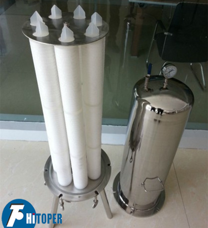 Solid Liquid Precise Separation Cartridge Filter Housing for Printing & Dyeing Area