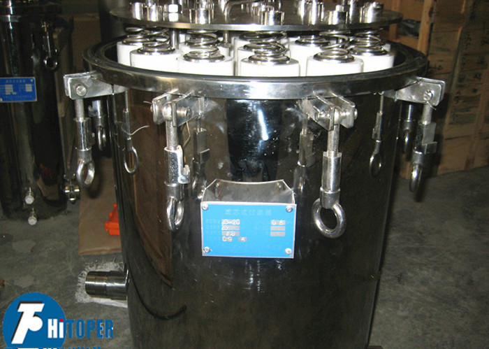 Multi-Purpose PP Element Cartridge Filter Housing with Fine Filtration & Vertical Structure