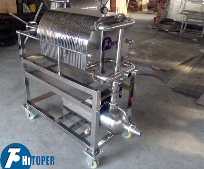 Plate and Frame Filter Press for Solid-Liquid Separation with Different Filter Media