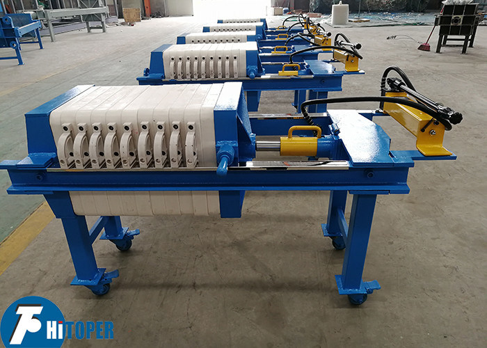 Manual Operation Small Plate Frame Filter Press 31L Filter Chamber