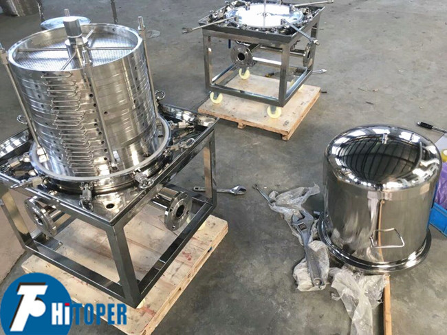 Stainless Steel Sealed Type Plate And Frame Filter with 2.5m2 Filter Area 14t/H Water Flow