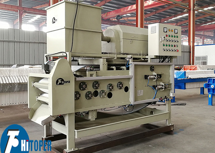 Belt Filter Press Designed for Easy Maintenance and Sludge Dewatering in Food Coal Washing and Paper Manufacturing Industries