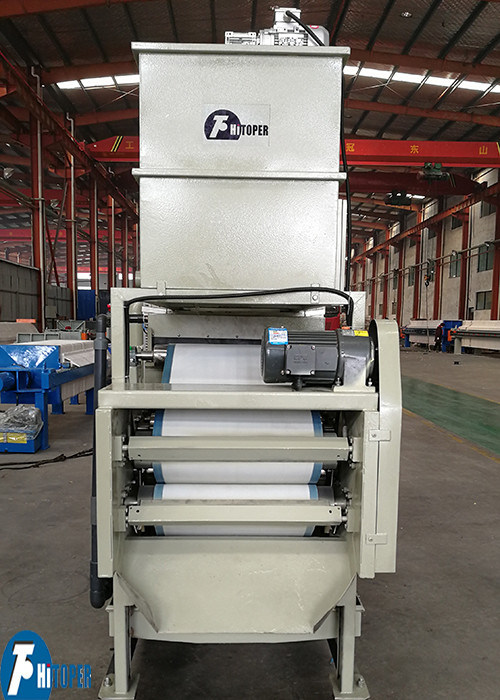 500mm Filter Belt Width Belt Filter Press For Metallurgy Sludge Dewatering Of High Automation Level