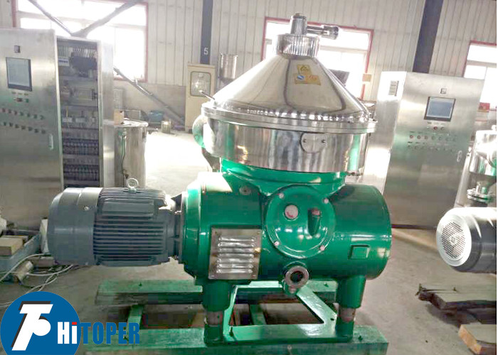 Industrial automatic settling disc type centrifuge used in solid liquid separation