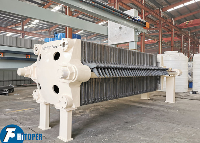 High temperature resistant separator with cast iron frame filter plate