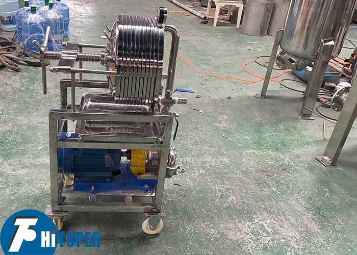 Multi-layer Stainless Steel 304 Plate And Frame Filter DZCR200-10 In Oil Industrial