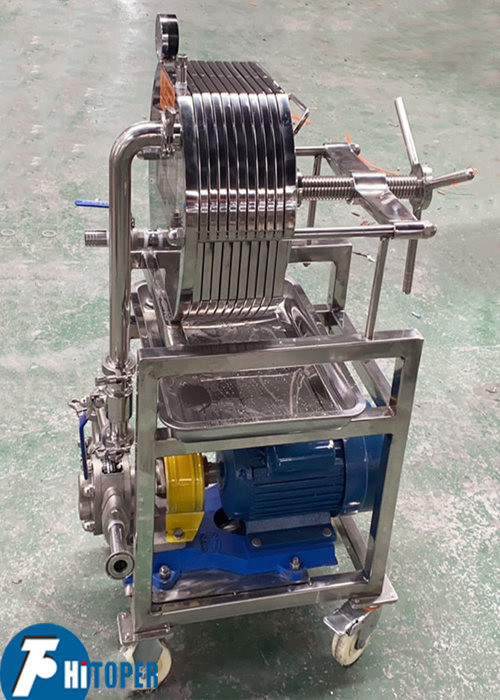 Plate and Frame Filter Press Suitable for in Petrochemical Environmental Protection Brewing and Water Treatment Industries