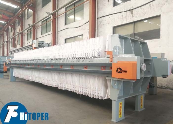 1250X1250mm Plate Factory Bottom Price Automatic Closure & Discharge Chamber Filter Press Machine