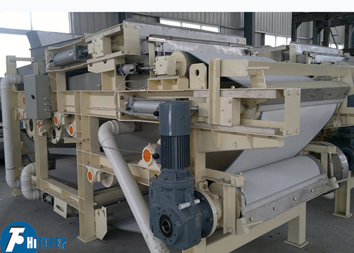 1000mm Belt Automatic Operation Belt Filter Press For Wastewater Treatment Used In Textile Industry
