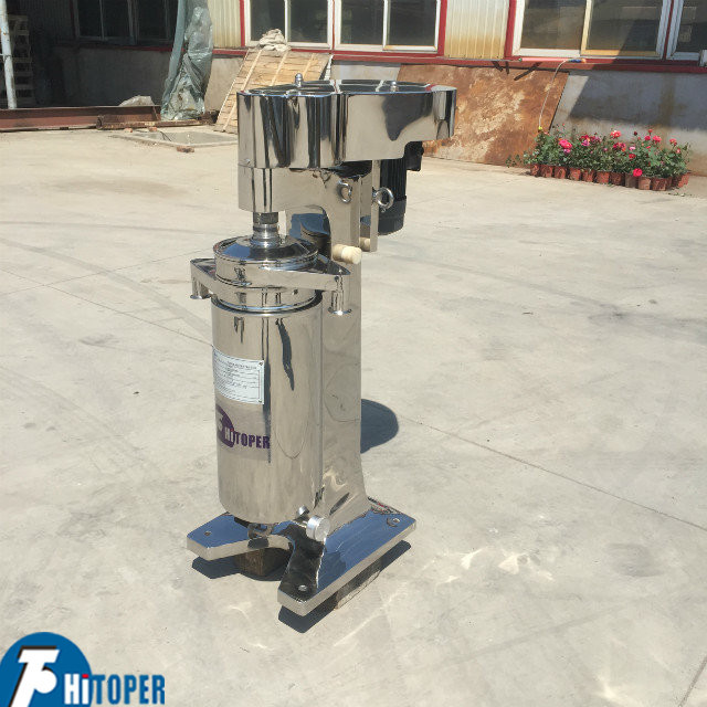 21000r/min High Speed 3 Phase Tubular Centrifuge Separator Food Degree ...