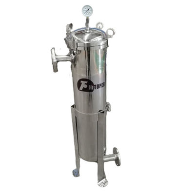 High Capacity Bag Filter Housing with Stainless Steel 304 Material Providing Filtration and Low Maintenance Requirements