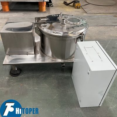 Manual Top Discharge Stainless Steel Lab Drum Type Centrifuge Machine