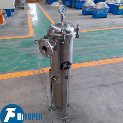 Durable Bag Filter Housing with Stainless Steel Basket Supporting Various Filter Bag Materials for Industrial Filtration