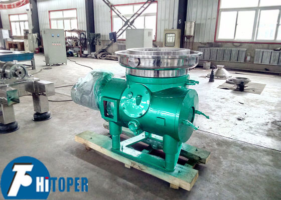 Disc Bowl Centrifuge Designed for Low Solid Content Slurry Separation with Automatic Bottom Discharge and Stainless Steel Construction