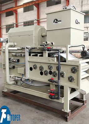 Industrial Belt Filter Press Designed for Sludge Dewatering and Wastewater Treatment in Chemical Metallurgy and Mining
