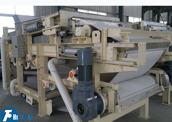 Automatic Operation Belt Filter Press For Wastewater Treatment Used In Textile Industry