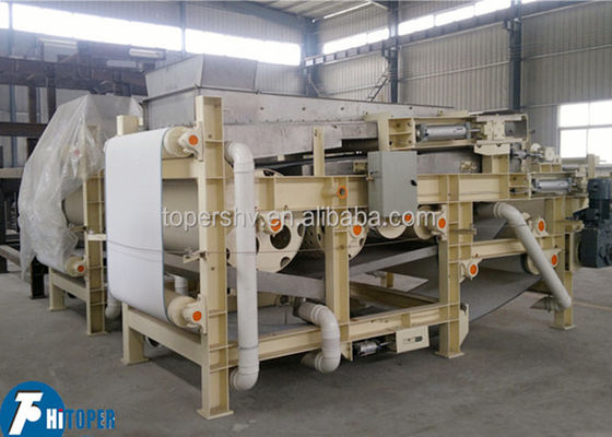 Sufficient Dehydration Belt Filter Press for Coal Washing Industry with 750mm Belt and Automatic Sludge Dewatering
